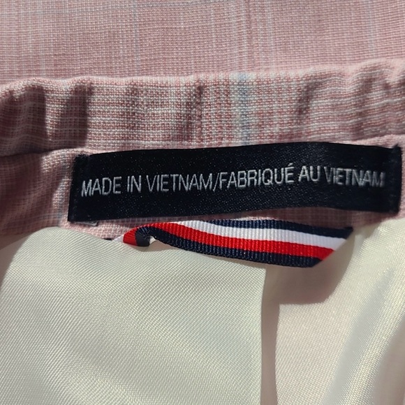 MEN’S NWT 🩷Tommy Hilfiger Pink Sport Coat with Notch Lapel! - Picture 7 of 14